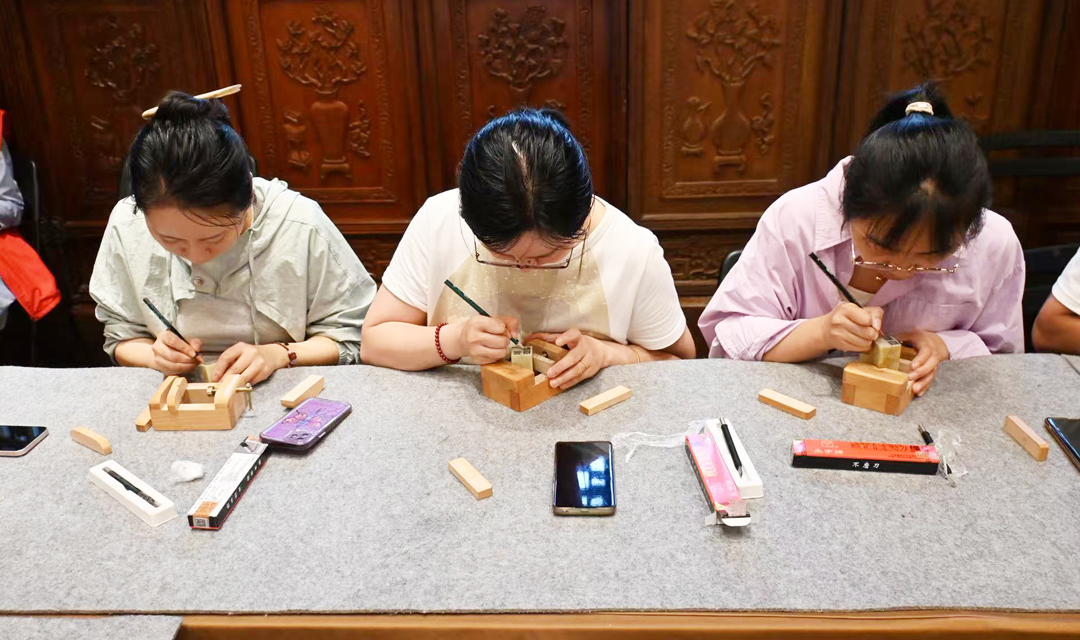 上海吴昌硕纪念馆印章篆刻活动